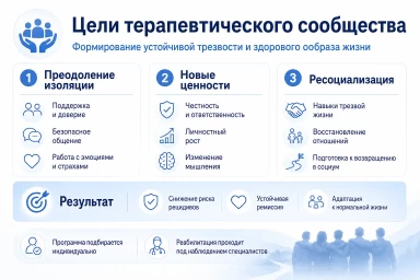 Терапевтическое сообщество в Егорьевске